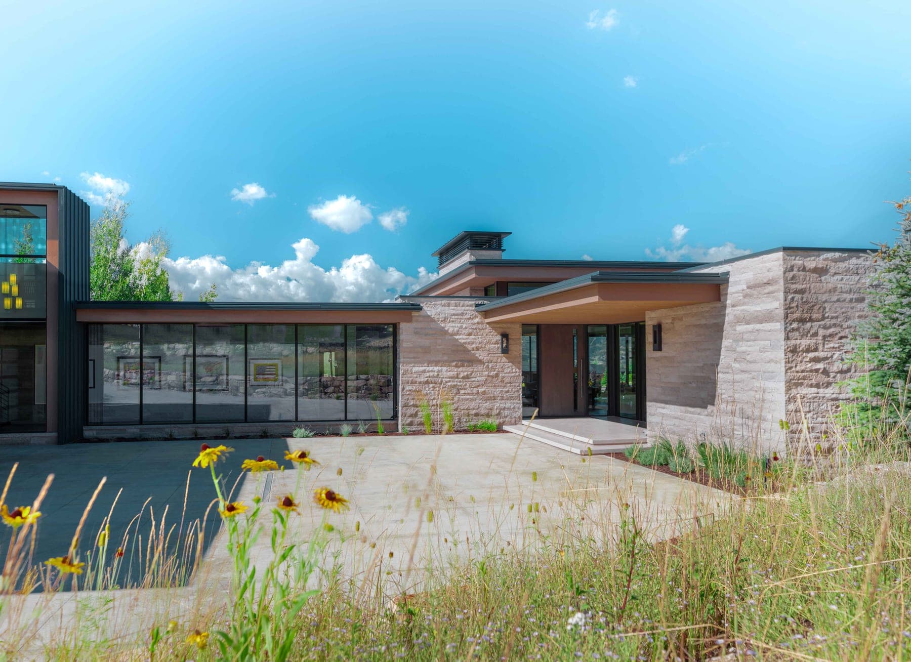 Meadow House — entry