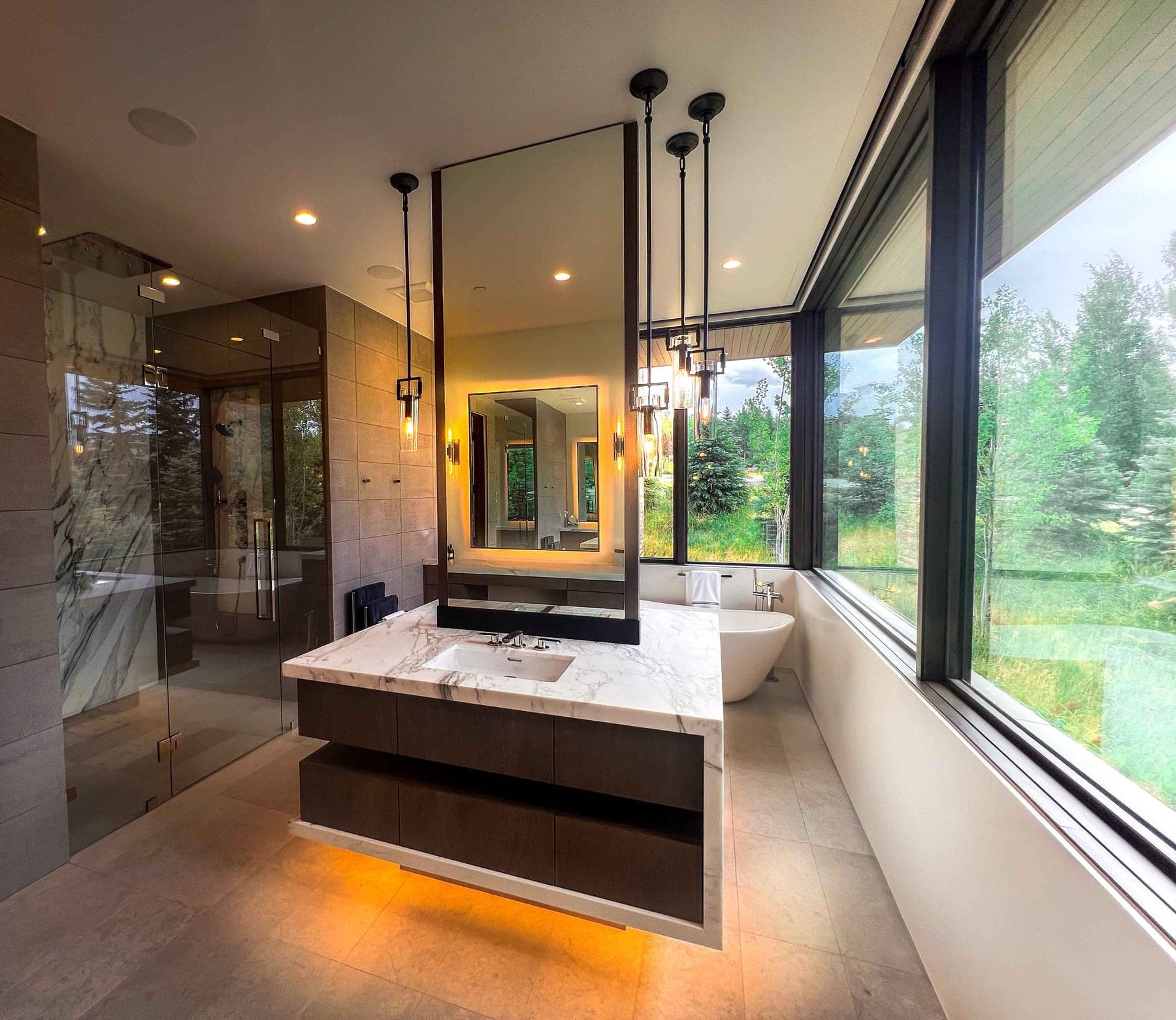 Meadow House — primary bath