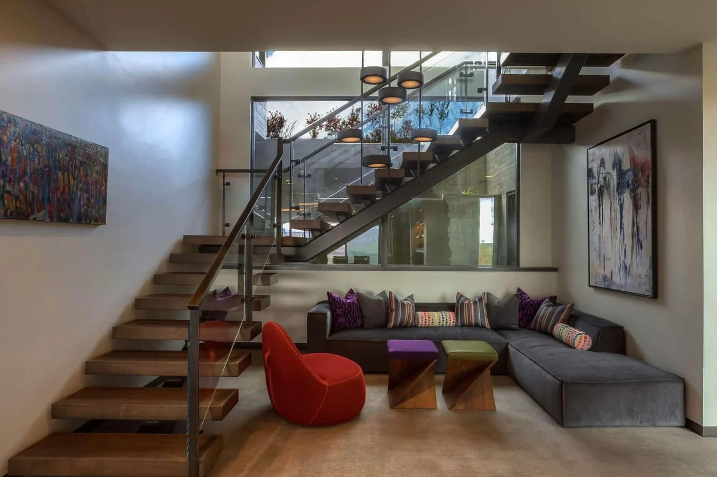Promontory Golf — stair detail