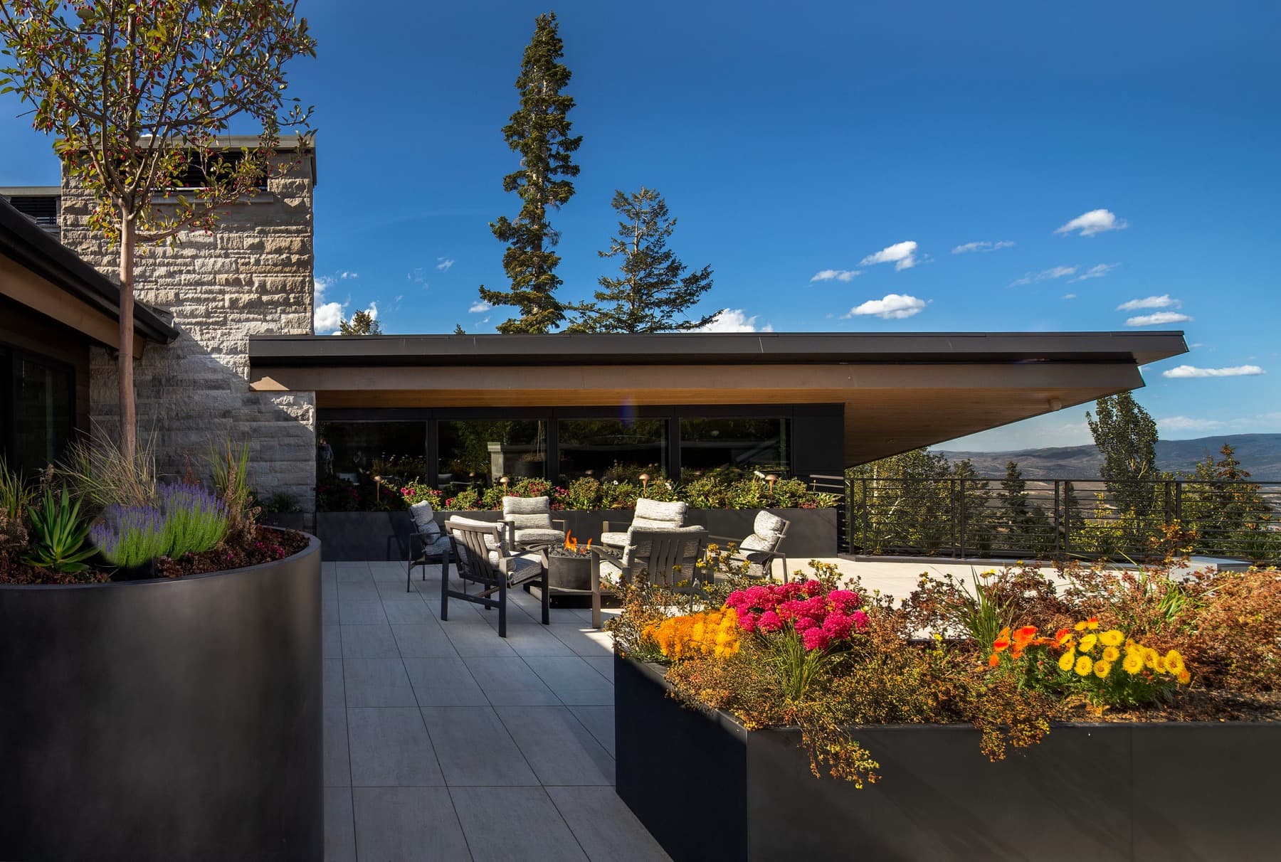 Rising Star — garden terrace
