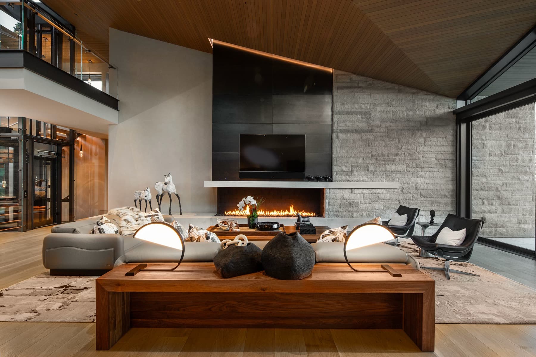 Rising Star — great room hearth