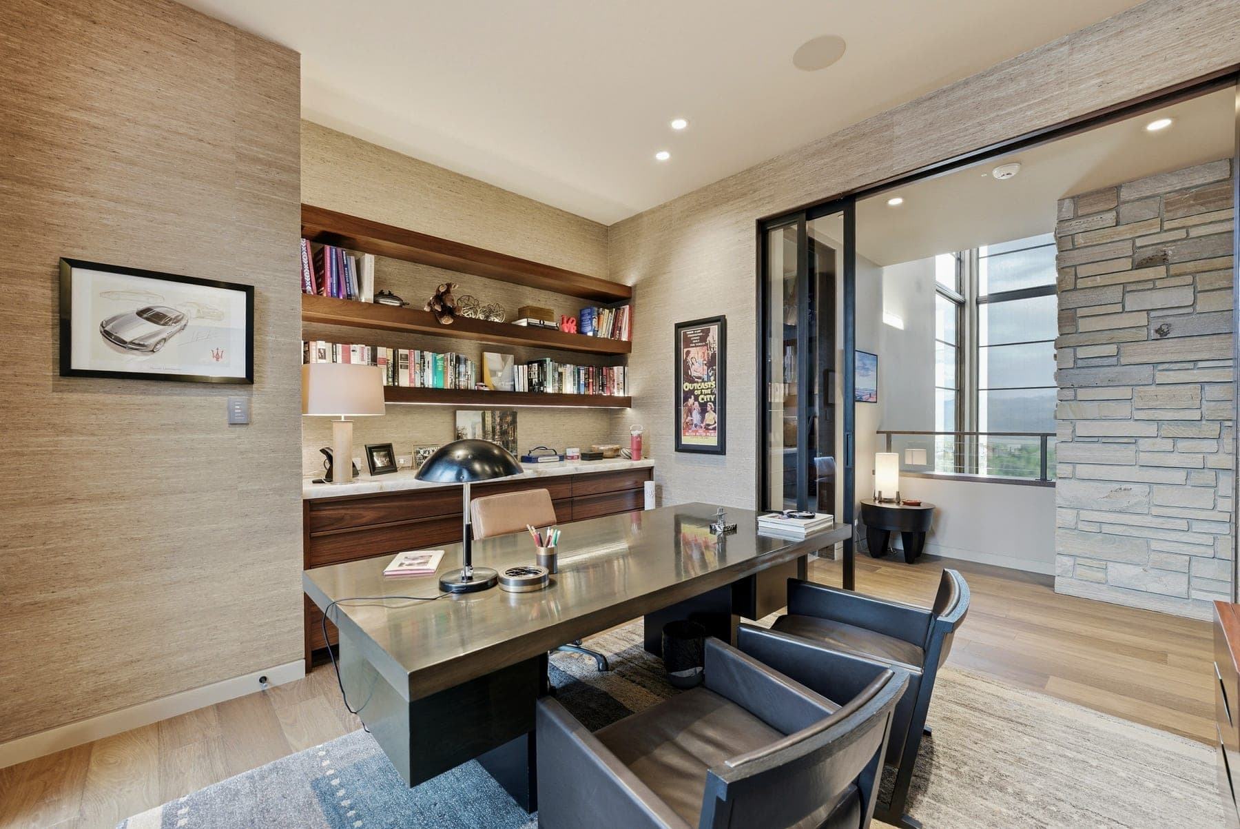 Vandamm Home — study